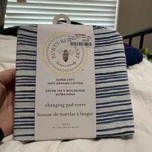 Burts Bees Changing Pad Cover